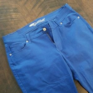 Old Navy Sweetheart Denim Jeans Bright Blue